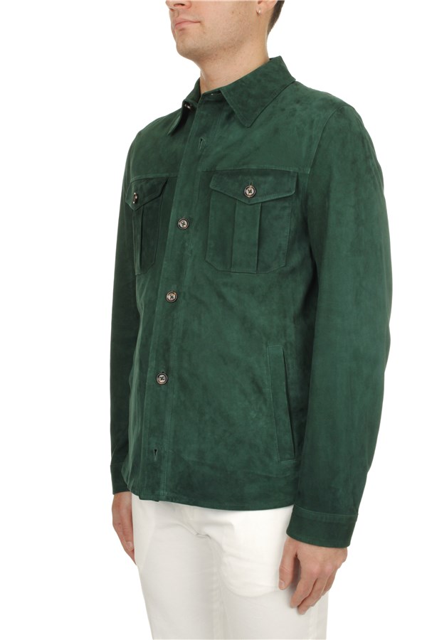 Kired Leather jacket Green