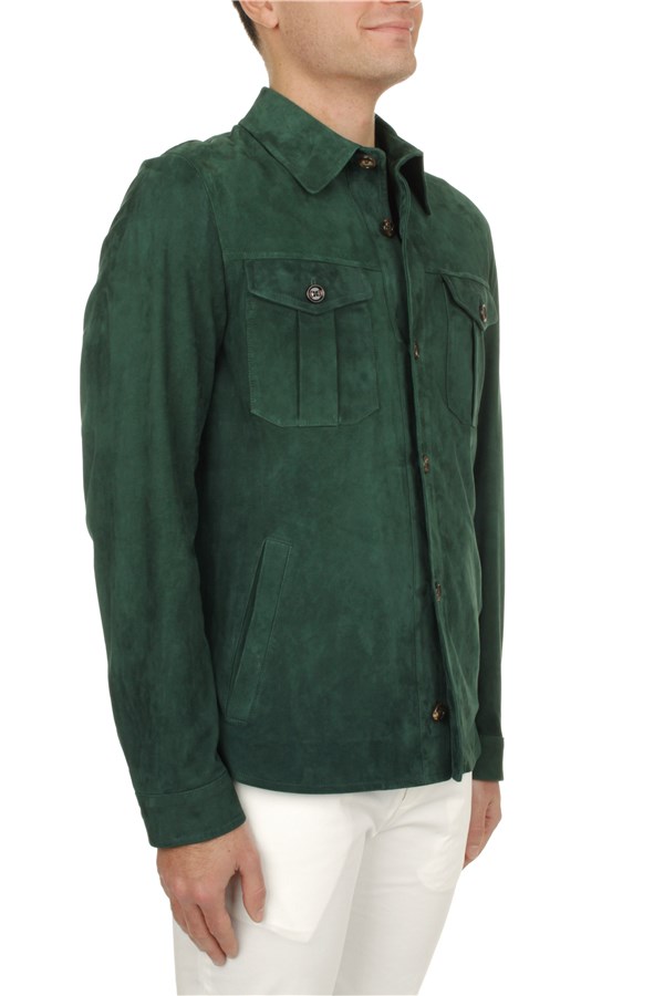 Kired Outerwear Leather jacket Man WERIKW755001200B 3 