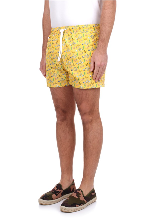 Kiton Swim shorts Yellow