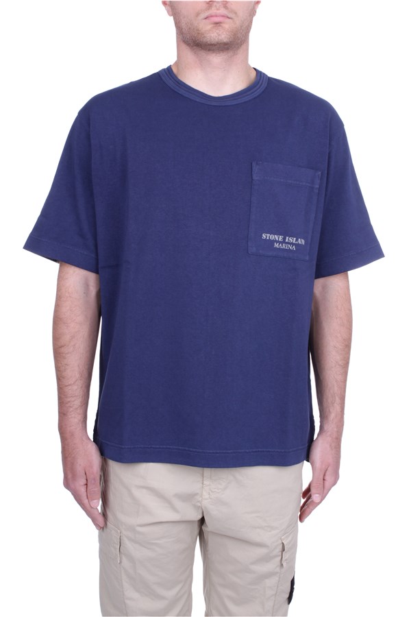 Stone Island Short sleeve t-shirts Blue
