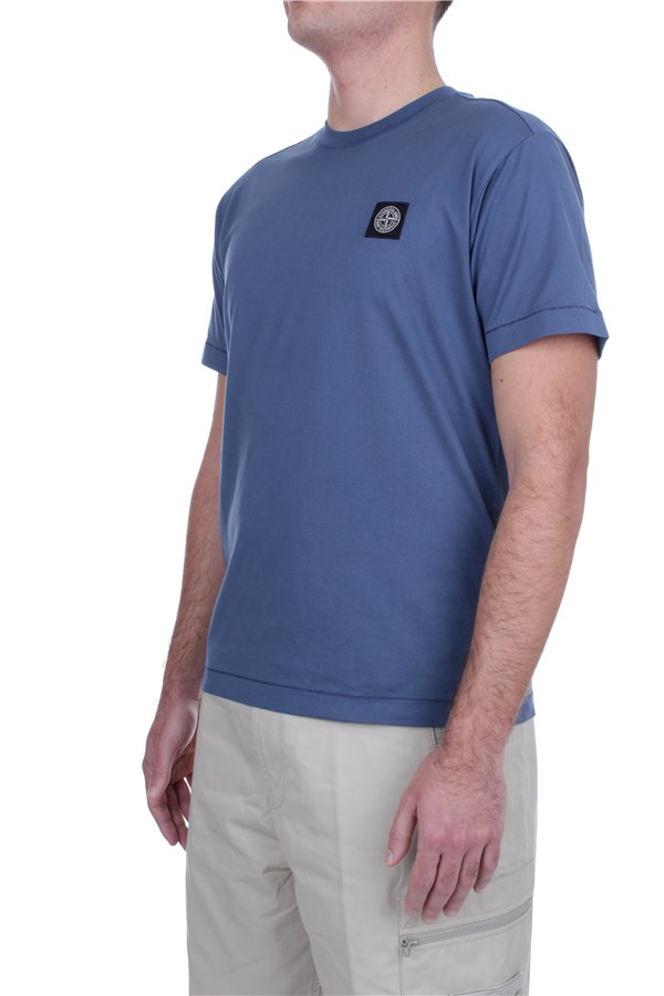 Stone Island Short sleeve t-shirts Blue