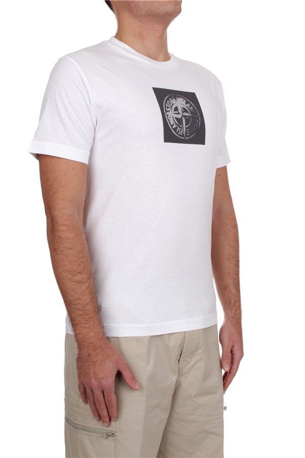 Stone Island T-shirt Manica Corta Uomo 80152NS83 V0001 3 