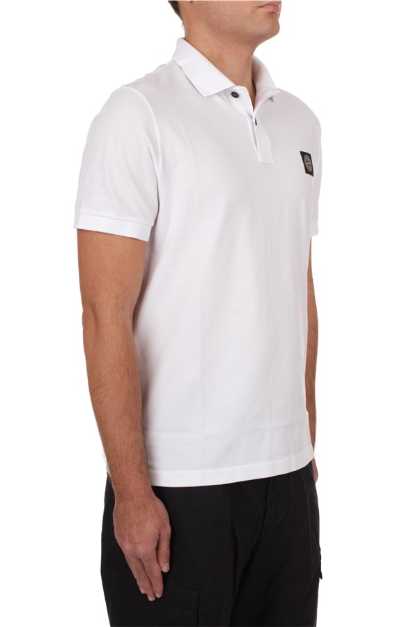 Stone Island Polo Short sleeves Man 80152SC17 A0001 3 