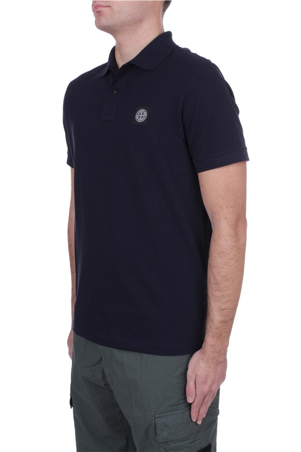 Stone Island Polo Short sleeves Man 80152SC17 A0020 1 