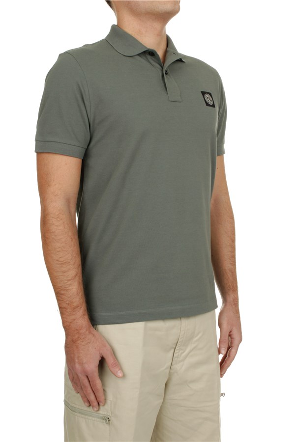 Stone Island Polo Short sleeves Man 80152SC17 V0059 3 
