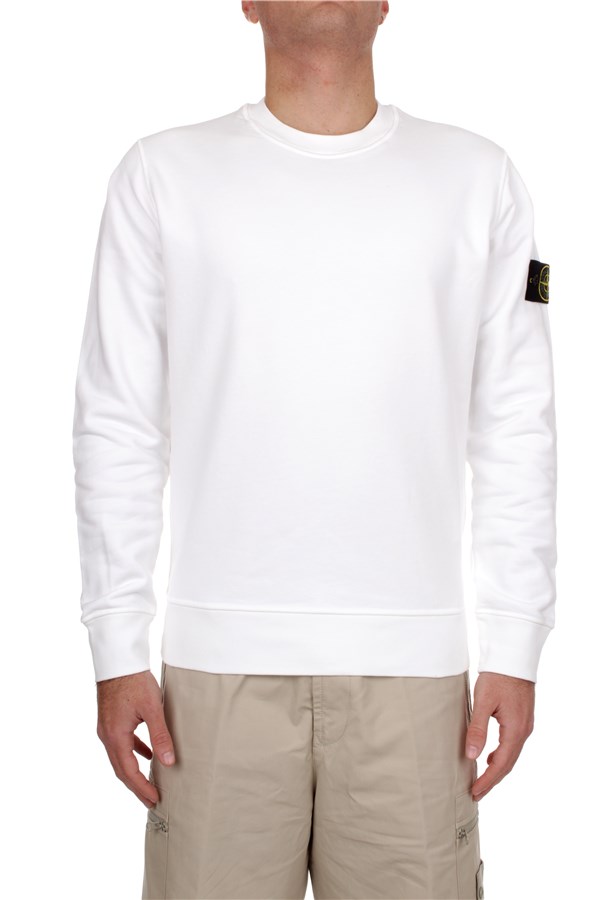 Stone Island Crewneck sweaters White