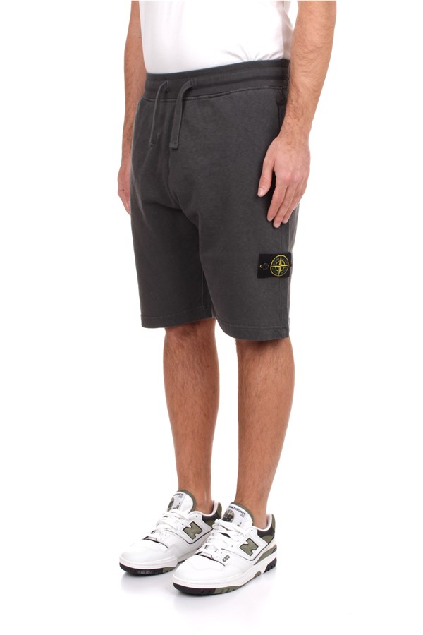 Stone Island Shorts Sweat shorts Man 801563460 V0165 1 