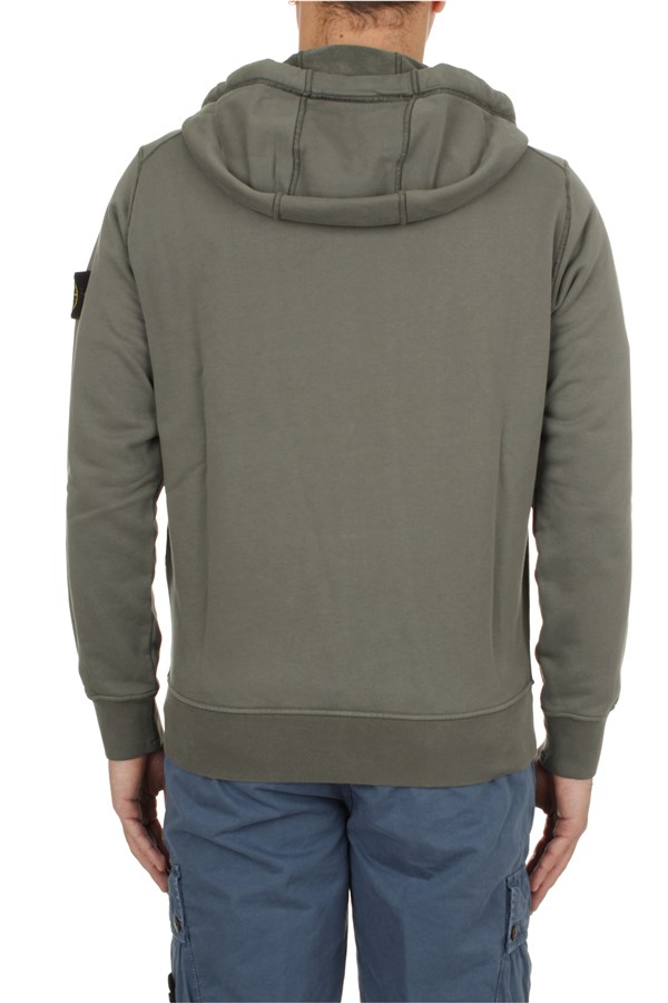 Stone Island Sweatshirts Zip up sweatshirts Man 801564251 V0059 2 