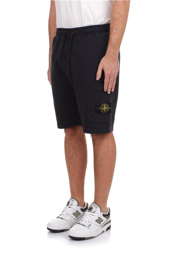 Stone Island Shorts Sweat shorts Man 801564651 A0020 1 