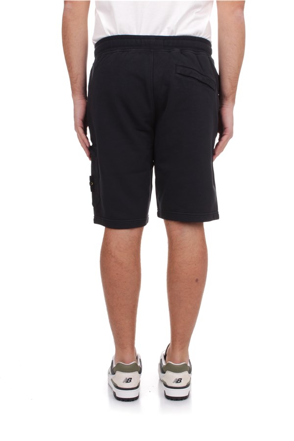 Stone Island Shorts Sweat shorts Man 801564651 A0020 2 