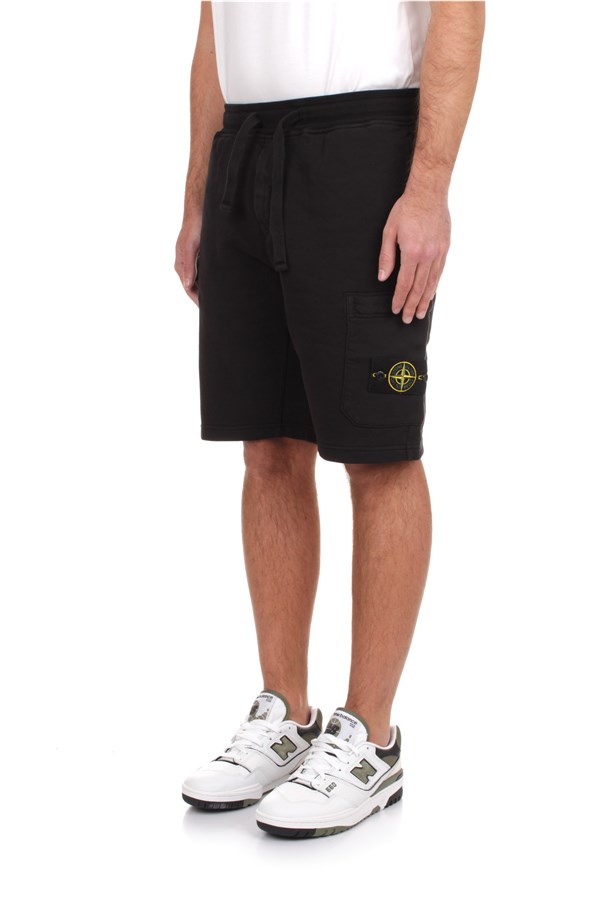Stone Island Shorts Sweat shorts Man 801564651 A0029 1 