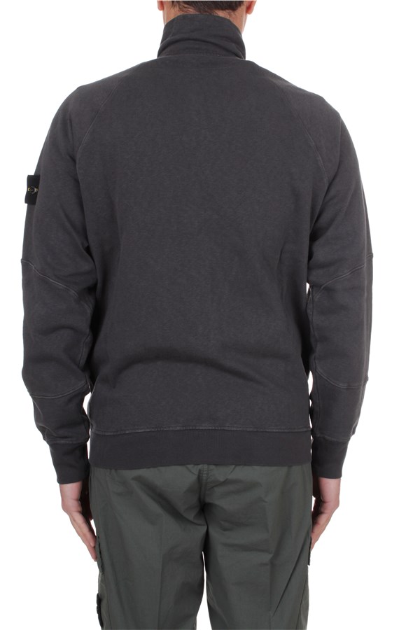 Stone Island Sweatshirts Zip up sweatshirts Man 801565960 V0165 2 