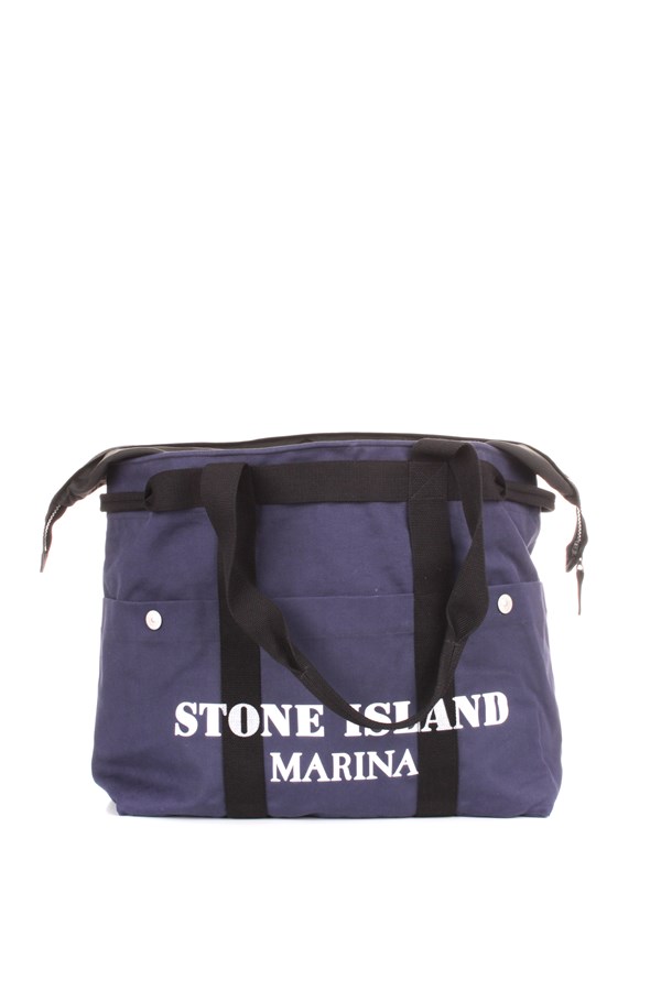 Stone Island Soft luggage Blue