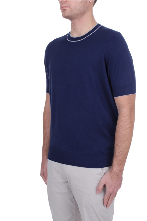 Brunello Cucinelli T-shirt In Maglia Uomo M29802030 CXI75 1 
