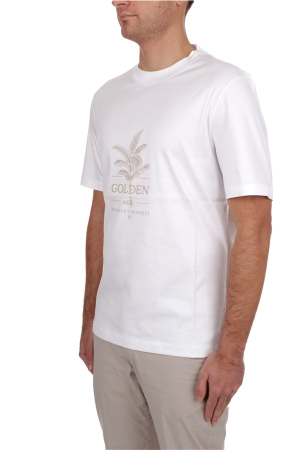 Brunello Cucinelli Short sleeve t-shirts White