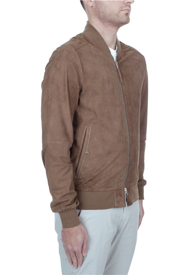 Andrea D'amico Outerwear Leather jacket Man DGU0554 177 3 