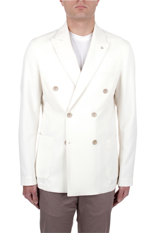 At.p.co Double-breasted blazers White