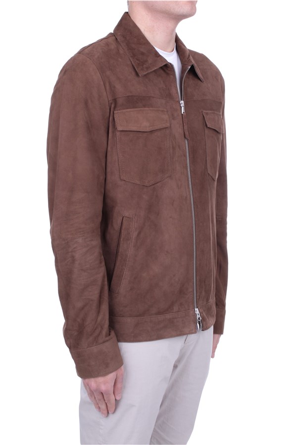 At.p.co Outerwear Leather jacket Man A283P34BEACH/S- 280 3 