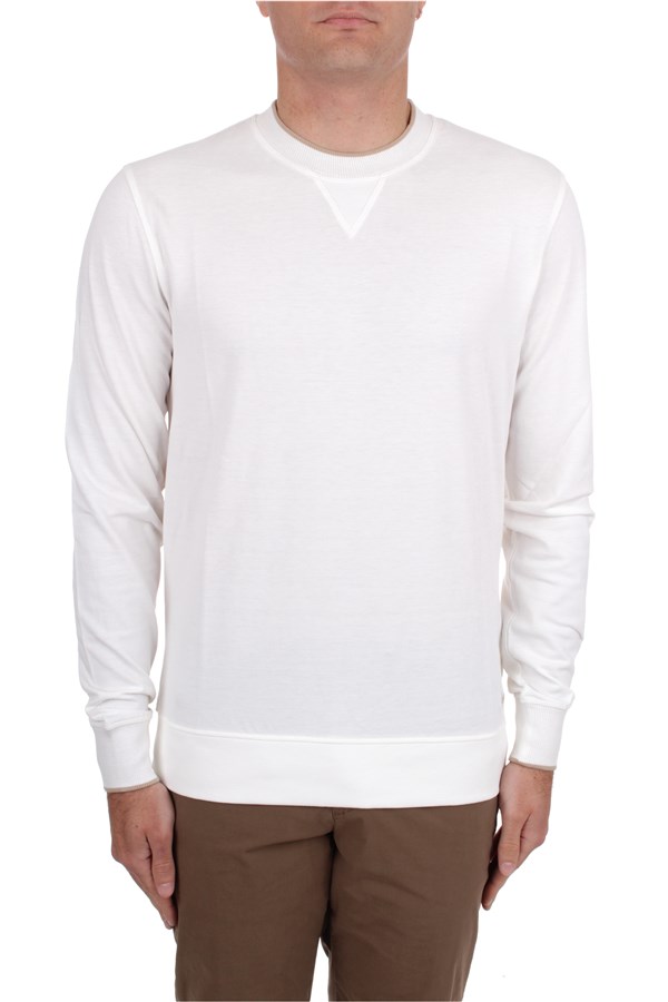 At.p.co Crewneck sweaters White