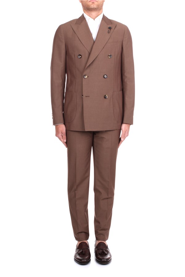 Lardini Suits Double-breasted blazers Man EQ425AE EQSK62405 420 0 