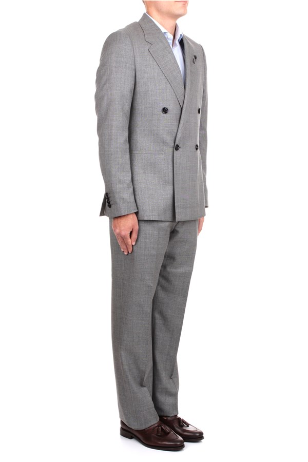 Lardini Suits Double-breasted blazers Man EQ7756E EQSK62414 900 3 