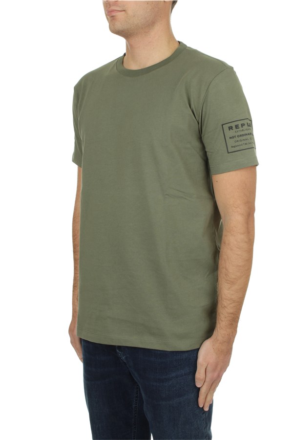 Replay Short sleeve t-shirts Green