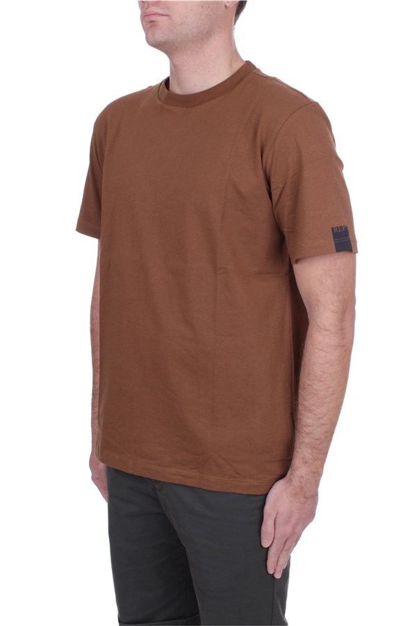 Replay Short sleeve t-shirts Brown