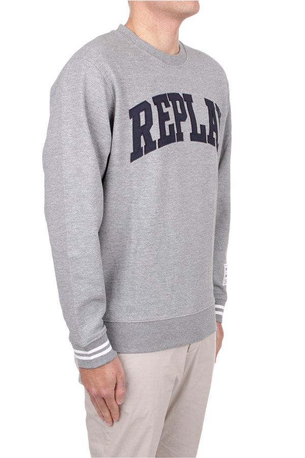 Replay Sweatshirts Crewneck sweaters Man M6824 000 23655 M01 3 