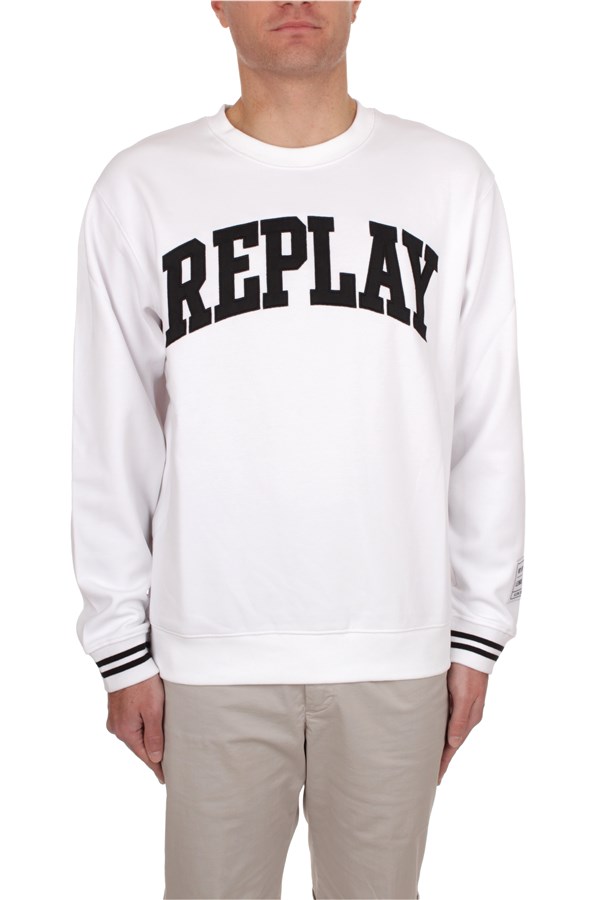 Replay Sweatshirts White