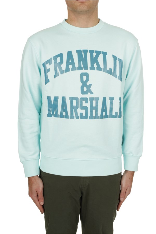Franklin & Marshall Crewneck sweaters Turquoise