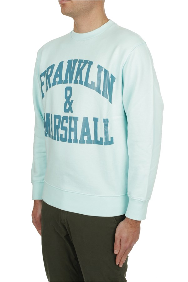 Franklin & Marshall Crewneck sweaters Turquoise