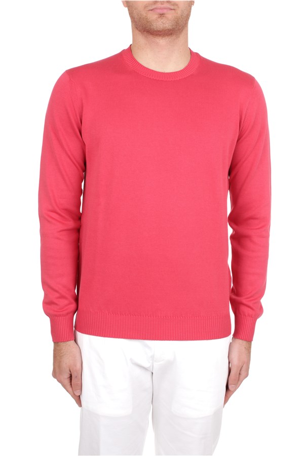Fedeli Cashmere Crewneck sweaters Red