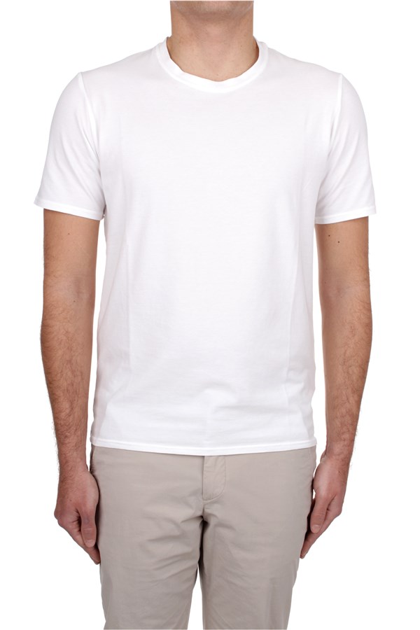 Fedeli Cashmere Short sleeve t-shirts White