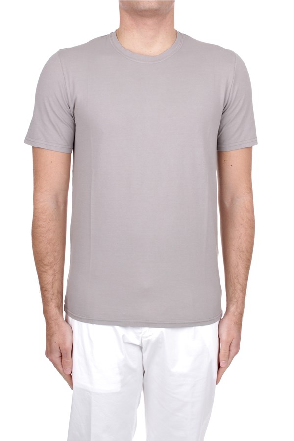 Fedeli Cashmere Short sleeve t-shirts Brown