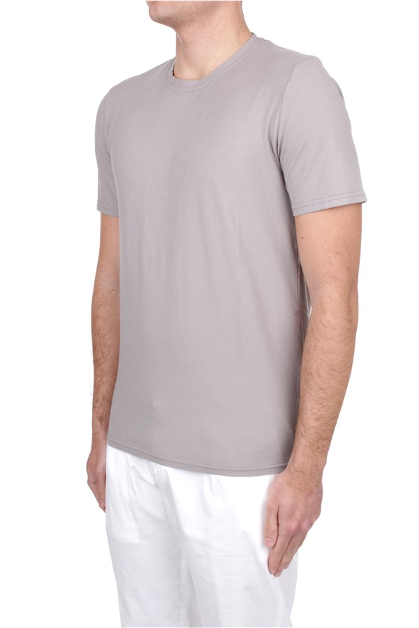 Fedeli Cashmere Short sleeve t-shirts Brown