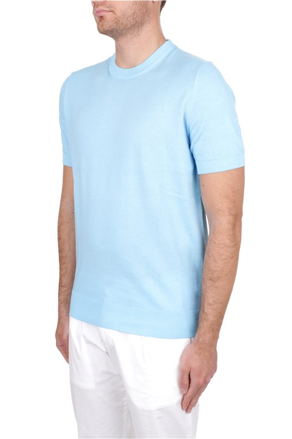 Fedeli Cashmere T-shirt In Maglia Uomo 7UED8014 155 1 