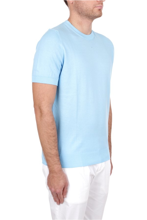 Fedeli Cashmere T-shirt In Maglia Uomo 7UED8014 155 3 
