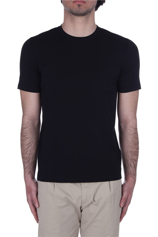 Cruciani Short sleeve t-shirts Black