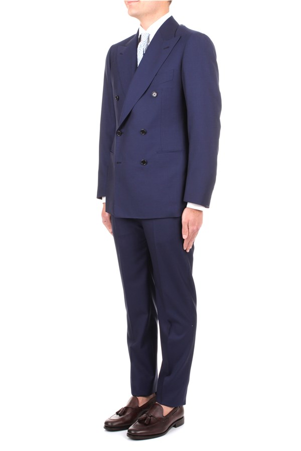Cesare Attolini Suits Double-breasted blazers Man AUS609/PUZ SPWA01 B23 1 