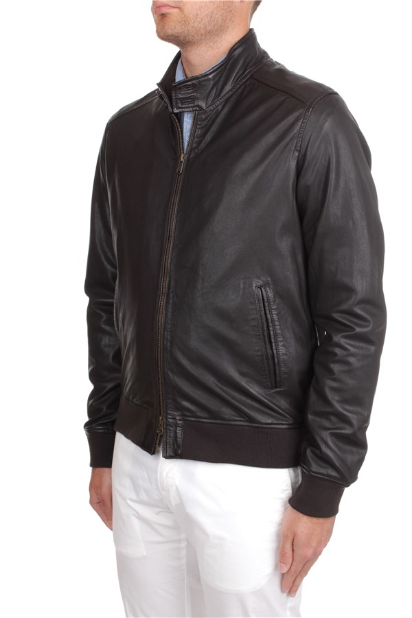 Bomboogie Leather jacket Brown