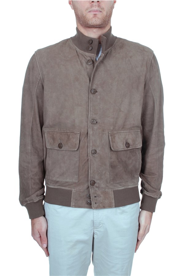 Bomboogie Leather jacket Beige
