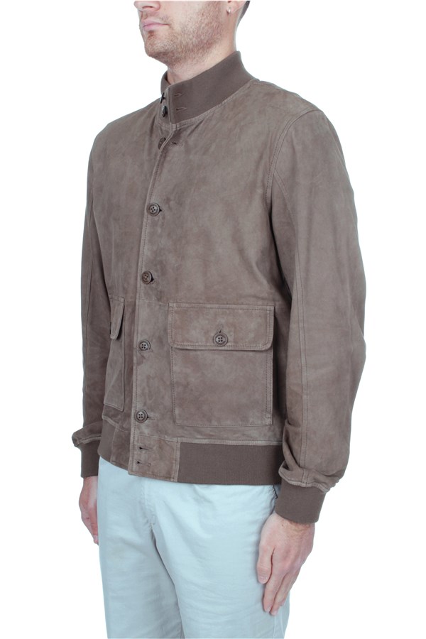 Bomboogie Outerwear Leather jacket Man JMWALTPGTS4 596 1 