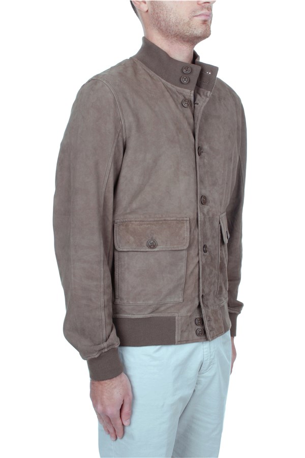 Bomboogie Outerwear Leather jacket Man JMWALTPGTS4 596 3 