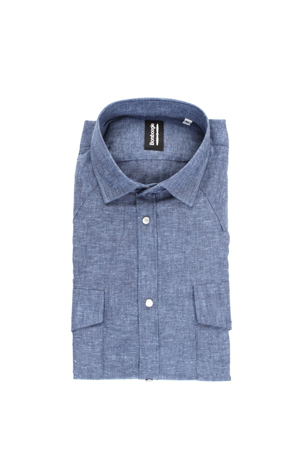 Bomboogie Casual shirts Blue