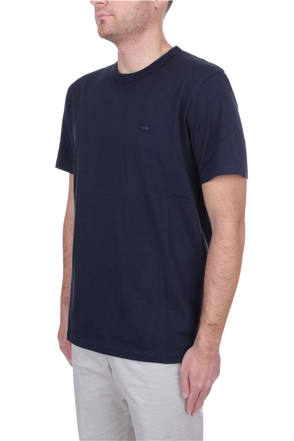 Woolrich Short sleeve t-shirts Blue