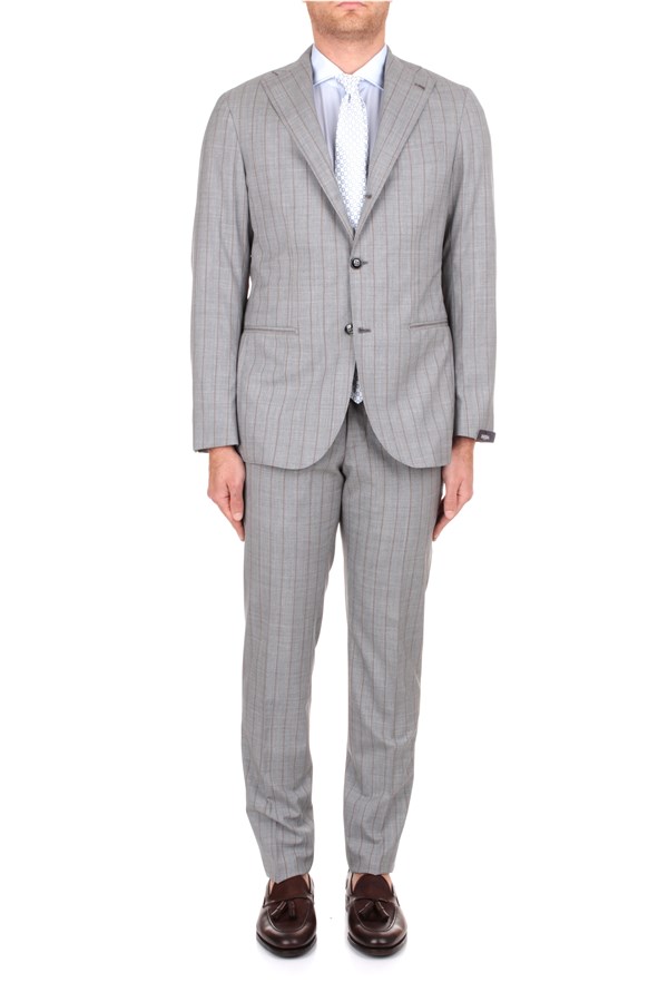 Barba Suits Single -breasted Man S1__41032 1 0 