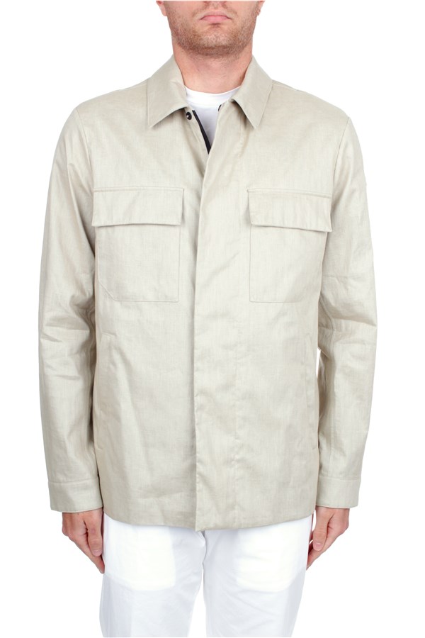 Piquadro Lightweight jacket Beige