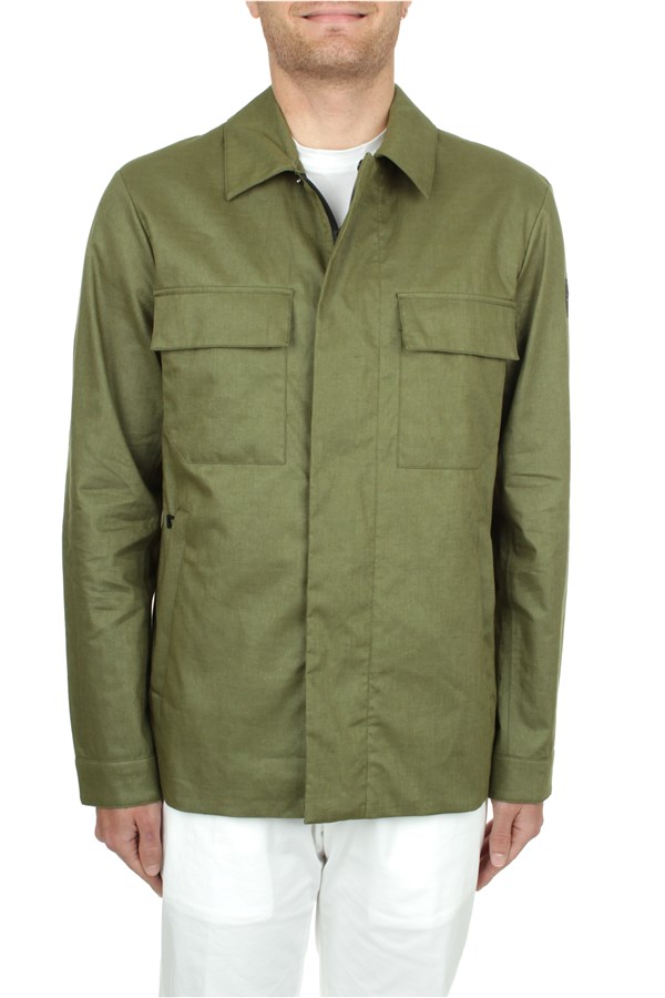 Piquadro Lightweight jacket Green