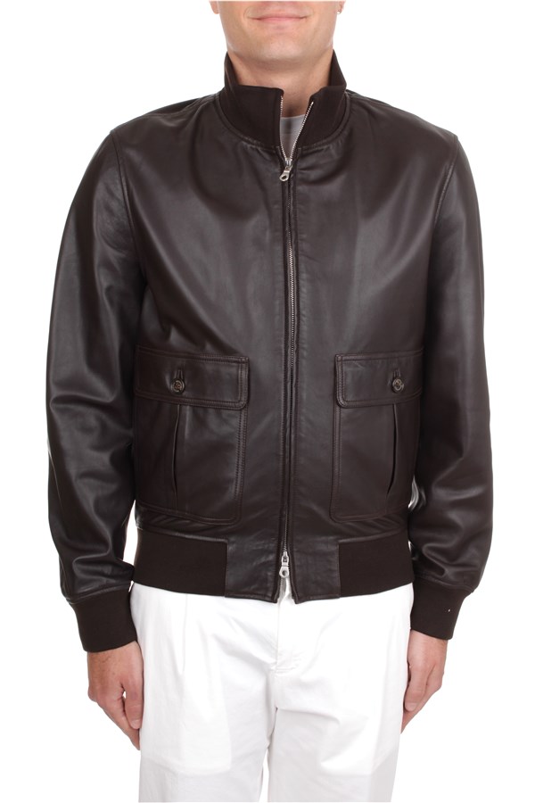Brooksfield Leather jacket Brown