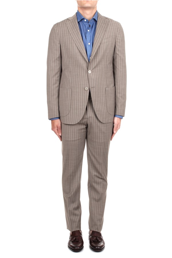 Santaniello Suits Single -breasted Man E3475F V500-22-BTP 17P 0 